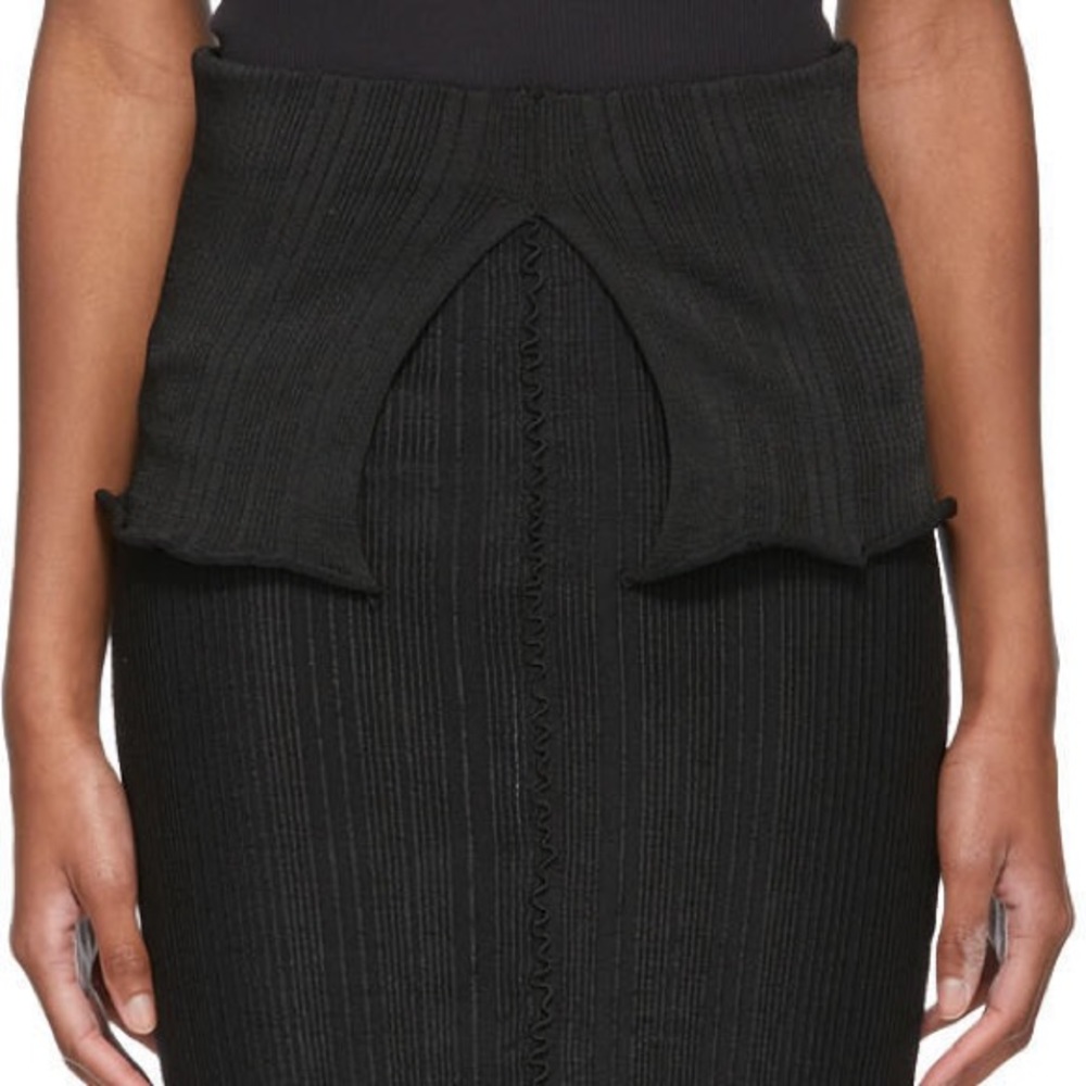 Kenzo Black Limited Edition High Summer Midi Skirt XS